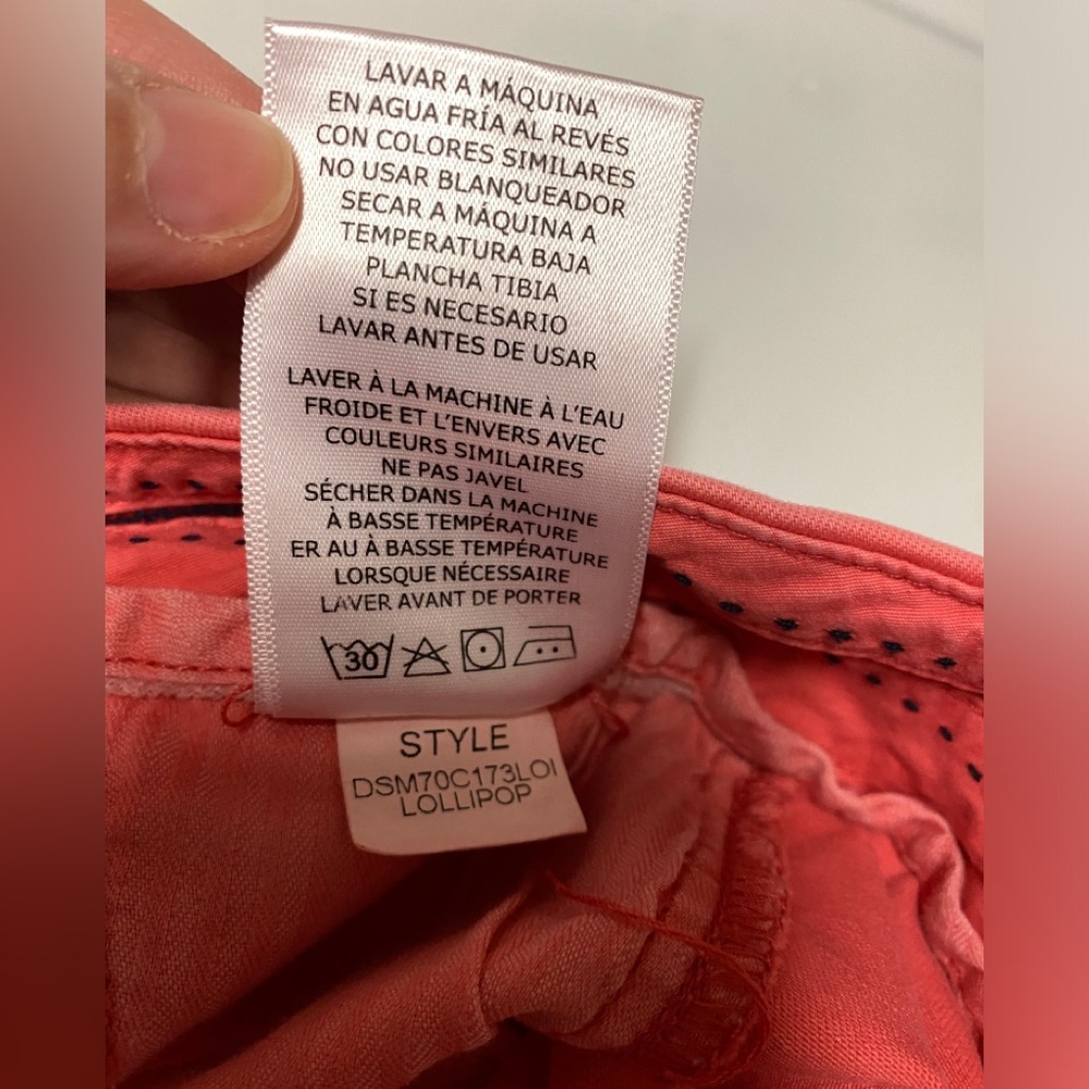 Dear John Women's Coral Color Hampton Shorts Sz 30 - Picture 7 of 10